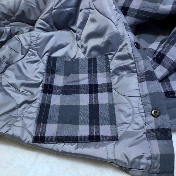 And Now This NWT Plaid Shirt Jacket Men XL - Picture 10 of 13